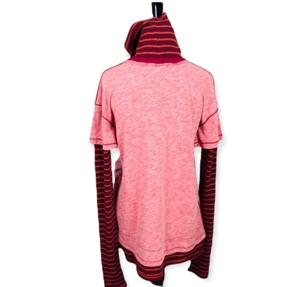 Free People Layered Look Turtleneck Top - Picture 3 of 6